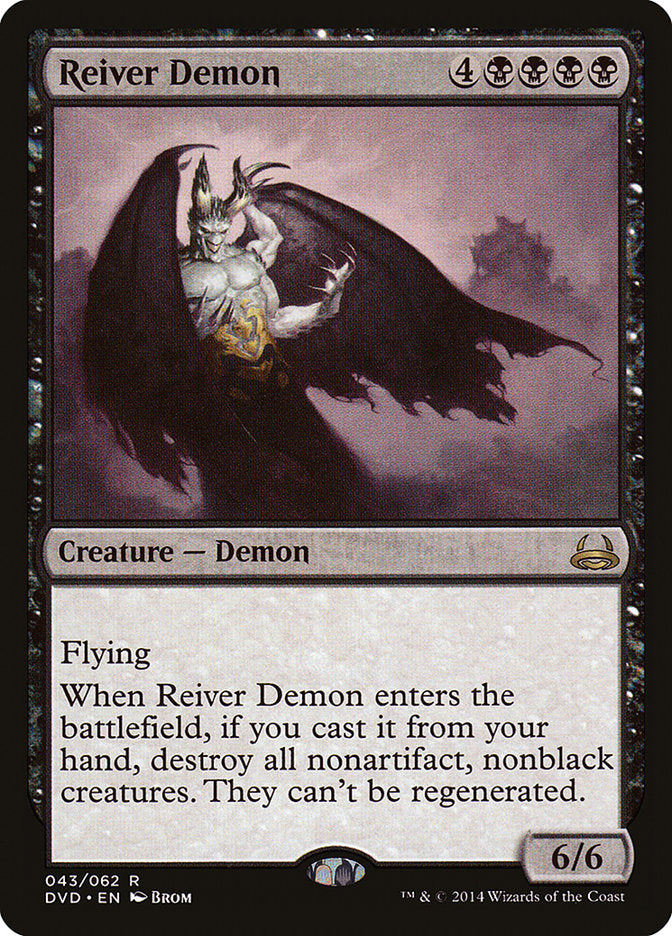 Reiver Demon (Divine vs. Demonic) [Duel Decks Anthology] | Play N Trade Winnipeg
