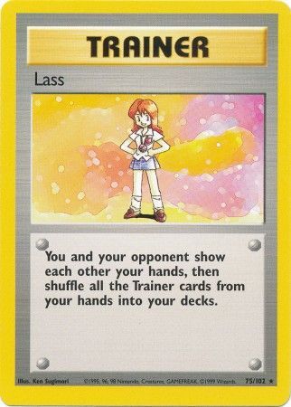 Lass (75/102) [Base Set Unlimited] | Play N Trade Winnipeg