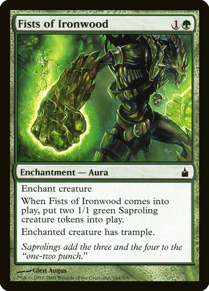 Fists of Ironwood [Ravnica: City of Guilds] | Play N Trade Winnipeg