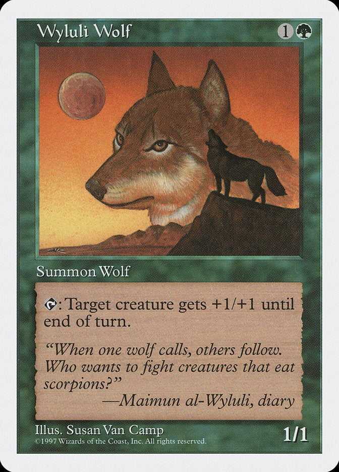 Wyluli Wolf [Fifth Edition] | Play N Trade Winnipeg