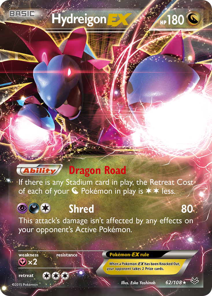 Hydreigon EX (62/108) [XY: Roaring Skies] | Play N Trade Winnipeg