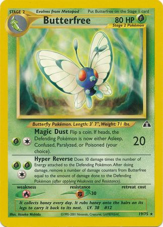 Butterfree (19/75) [Neo Discovery Unlimited] | Play N Trade Winnipeg