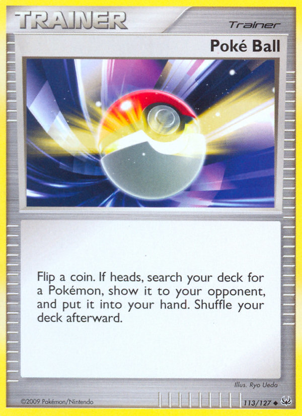 Poke Ball (113/127) [Platinum: Base Set] | Play N Trade Winnipeg