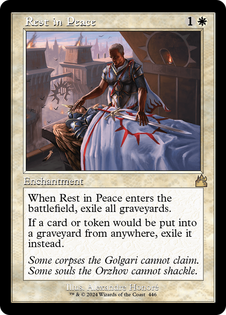 Rest in Peace (Retro Frame) [Ravnica Remastered] | Play N Trade Winnipeg