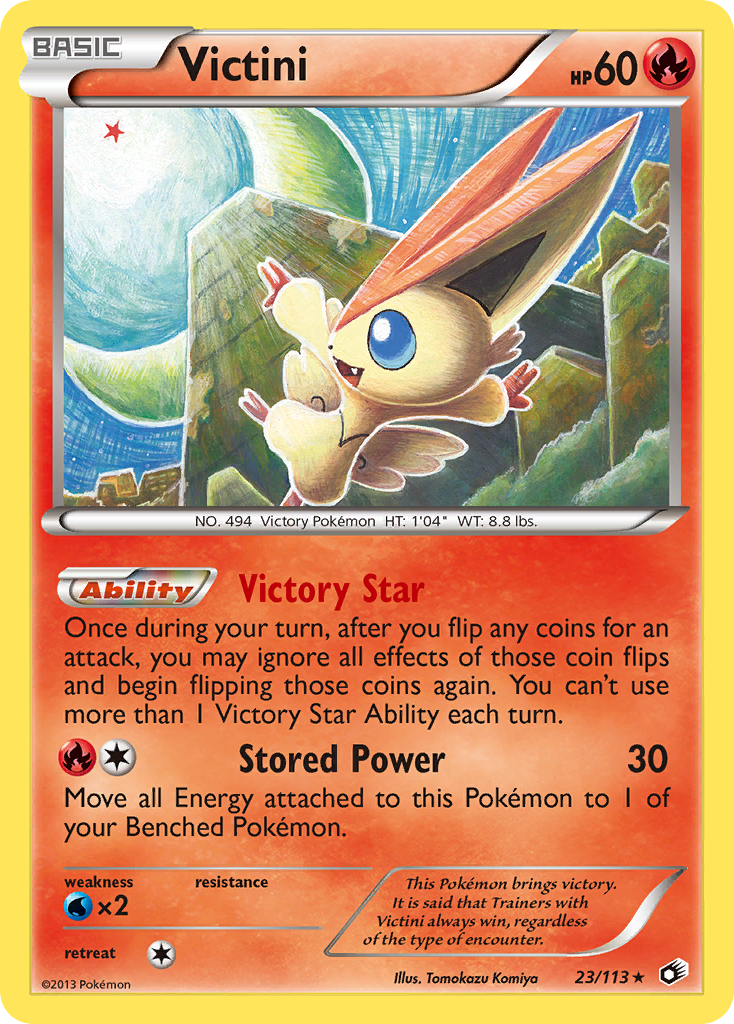 Victini (23/113) [Black & White: Legendary Treasures] | Play N Trade Winnipeg