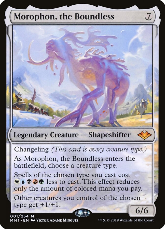 Morophon, the Boundless (Promo Pack) [Modern Horizons Promos] | Play N Trade Winnipeg