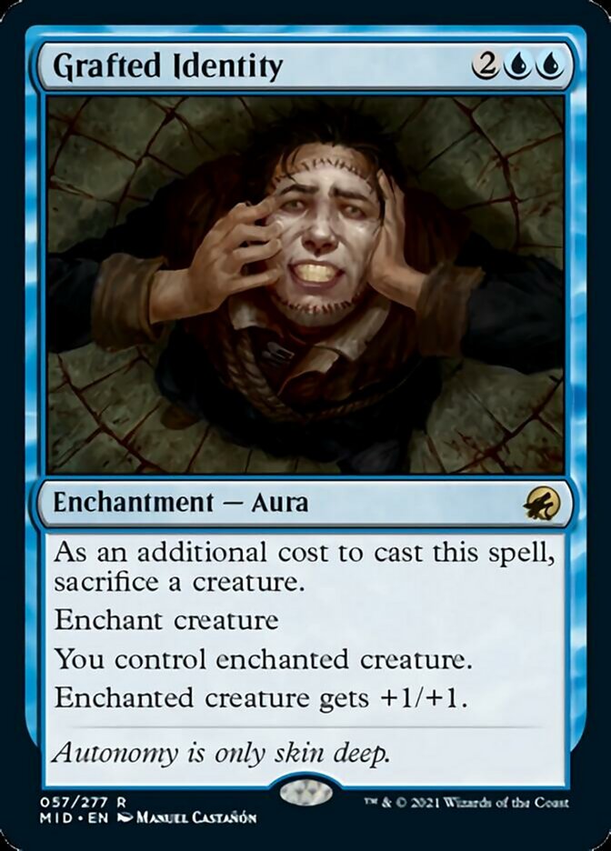 Grafted Identity [Innistrad: Midnight Hunt] | Play N Trade Winnipeg