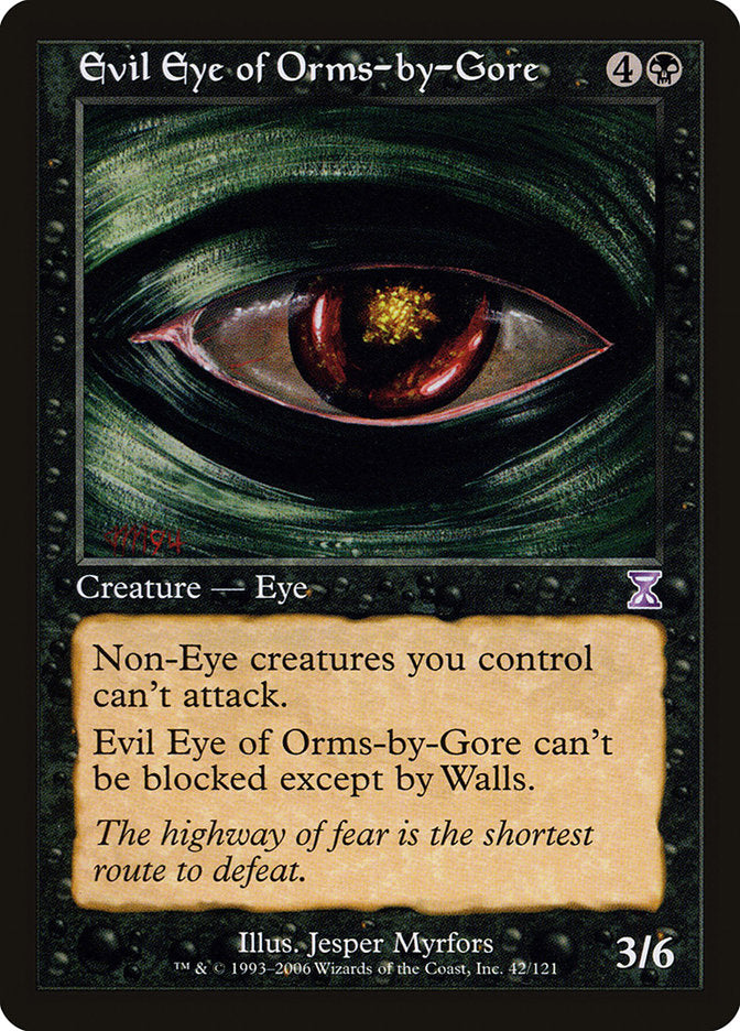 Evil Eye of Orms-by-Gore [Time Spiral Timeshifted] | Play N Trade Winnipeg