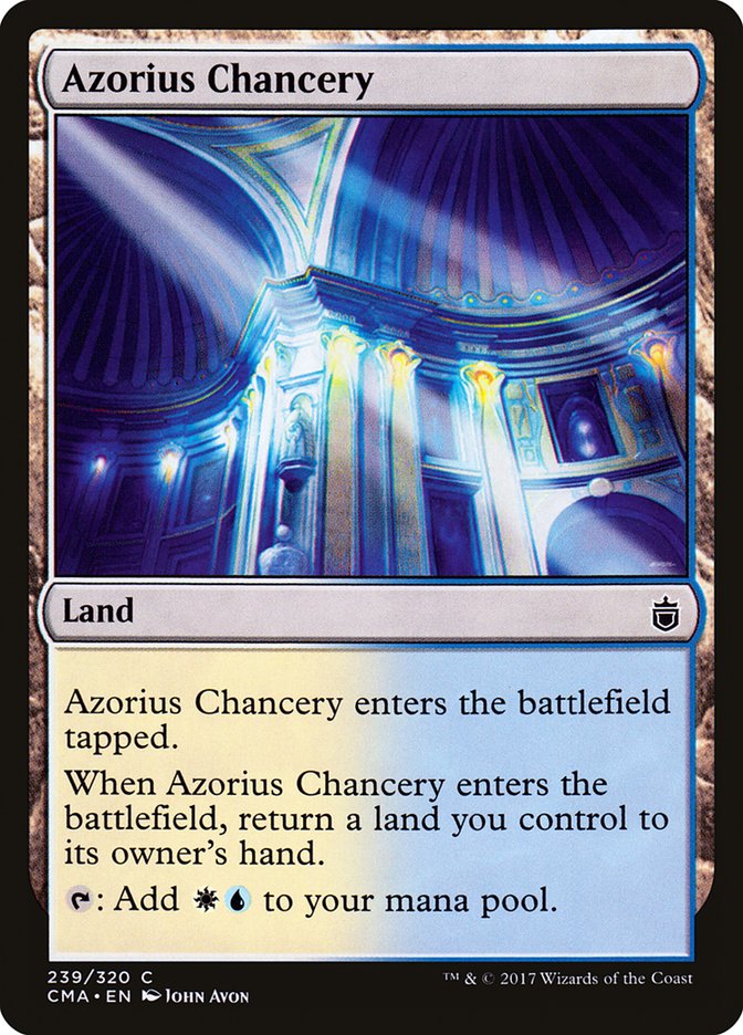 Azorius Chancery [Commander Anthology] | Play N Trade Winnipeg