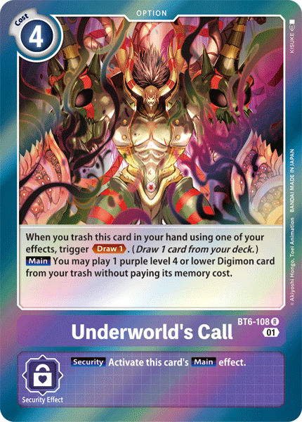 Underworld's Call [BT6-108] [Double Diamond] | Play N Trade Winnipeg