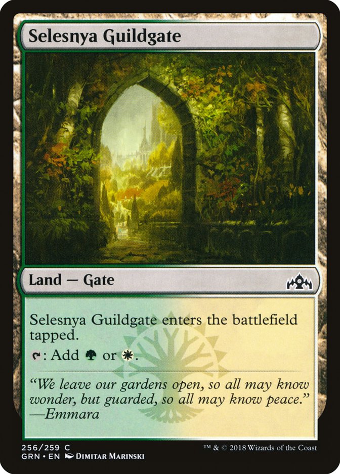 Selesnya Guildgate (256/259) [Guilds of Ravnica] | Play N Trade Winnipeg