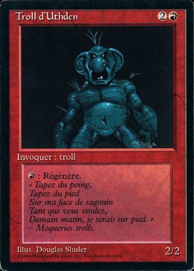 Uthden Troll [Foreign Black Border] | Play N Trade Winnipeg