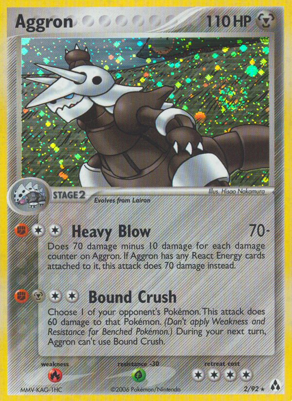 Aggron (2/92) [EX: Legend Maker] | Play N Trade Winnipeg