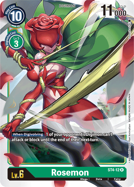 Rosemon [ST4-12] [Starter Deck: Giga Green] | Play N Trade Winnipeg