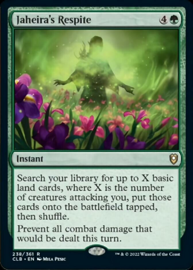 Jaheira's Respite [Commander Legends: Battle for Baldur's Gate] | Play N Trade Winnipeg