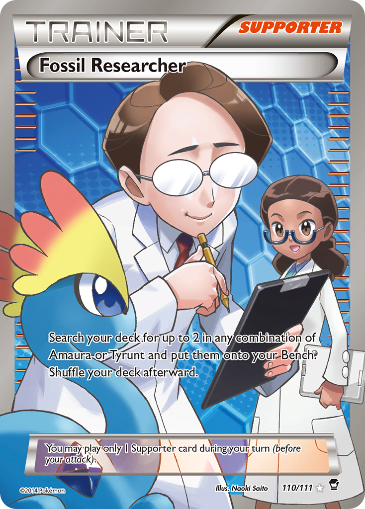 Fossil Researcher (110/111) [XY: Furious Fists] | Play N Trade Winnipeg