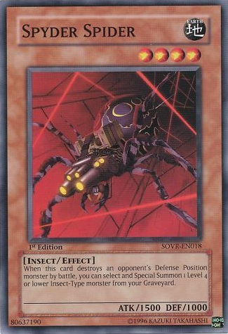 Spyder Spider [SOVR-EN018] Common | Play N Trade Winnipeg