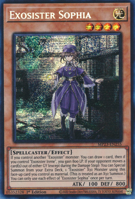 Exosister Sophia [MP23-EN255] Prismatic Secret Rare | Play N Trade Winnipeg