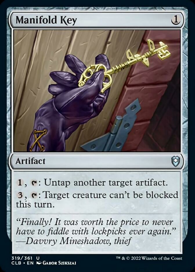 Manifold Key [Commander Legends: Battle for Baldur's Gate] | Play N Trade Winnipeg