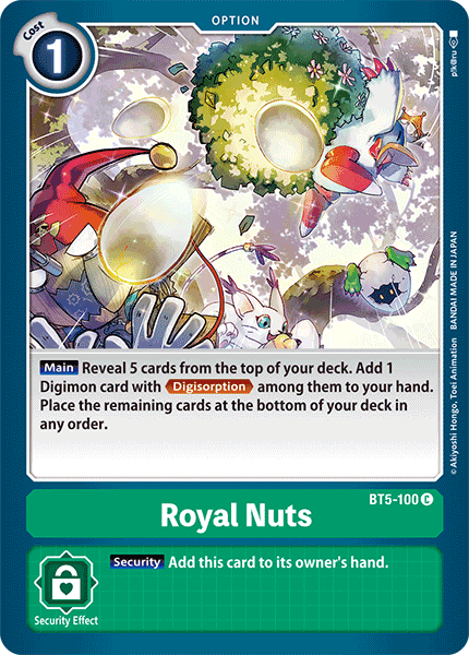 Royal Nuts [BT5-100] [Battle of Omni] | Play N Trade Winnipeg