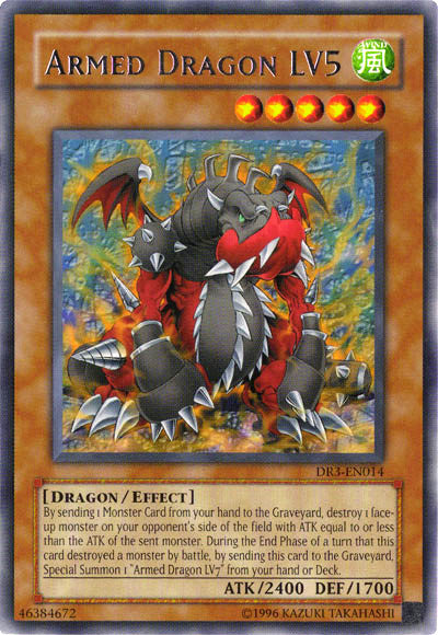 Armed Dragon LV5 [DR3-EN014] Rare | Play N Trade Winnipeg