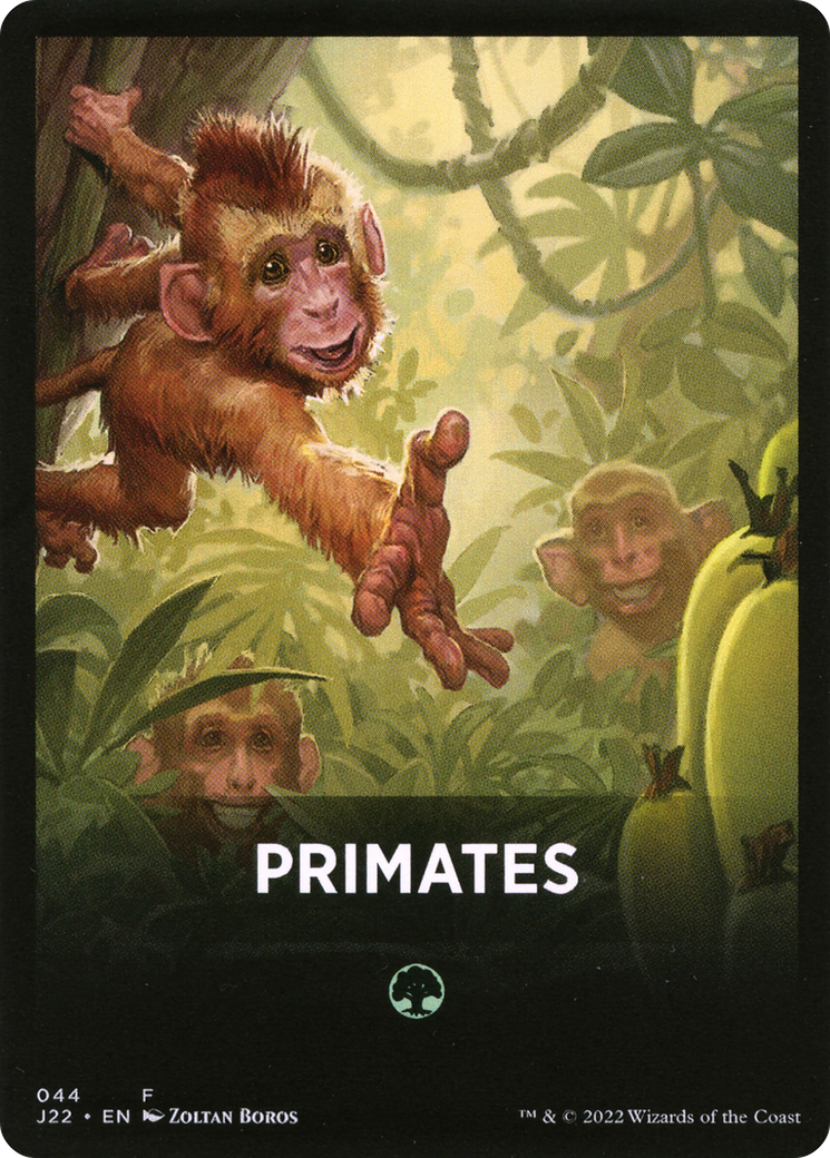 Primates Theme Card [Jumpstart 2022 Front Cards] | Play N Trade Winnipeg