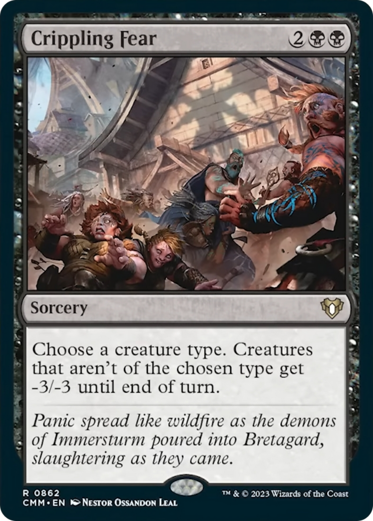 Crippling Fear [Commander Masters] | Play N Trade Winnipeg