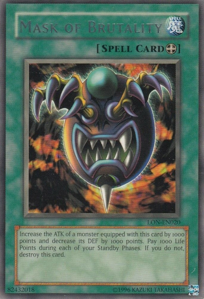 Mask of Brutality [LON-EN020] Rare | Play N Trade Winnipeg