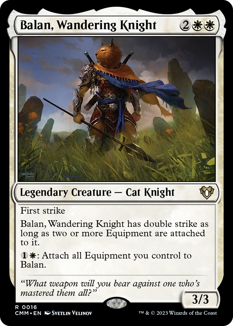 Balan, Wandering Knight [Commander Masters] | Play N Trade Winnipeg