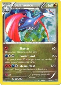 Salamence (57/108) (Cosmos Holo) (Blister Exclusive) [XY: Roaring Skies] | Play N Trade Winnipeg