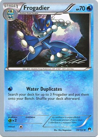 Frogadier (39/122) (Ninja Blitz - Cody Walinski) [World Championships 2016] | Play N Trade Winnipeg