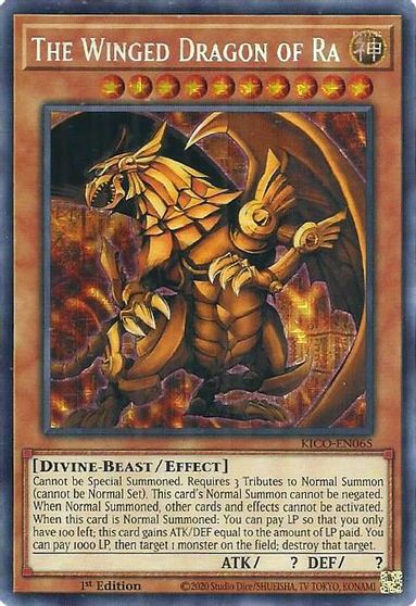 The Winged Dragon of Ra [KICO-EN065] Secret Pharaoh’s Rare | Play N Trade Winnipeg