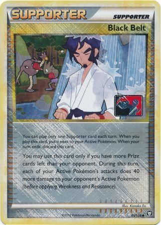 Black Belt (85/102) (League Promo) [HeartGold & SoulSilver: Triumphant] | Play N Trade Winnipeg