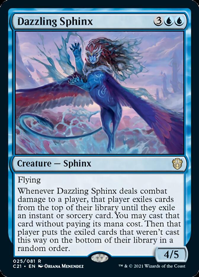 Dazzling Sphinx [Commander 2021] | Play N Trade Winnipeg