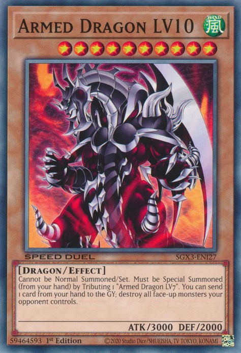 Armed Dragon LV10 [SGX3-ENI27] Common | Play N Trade Winnipeg