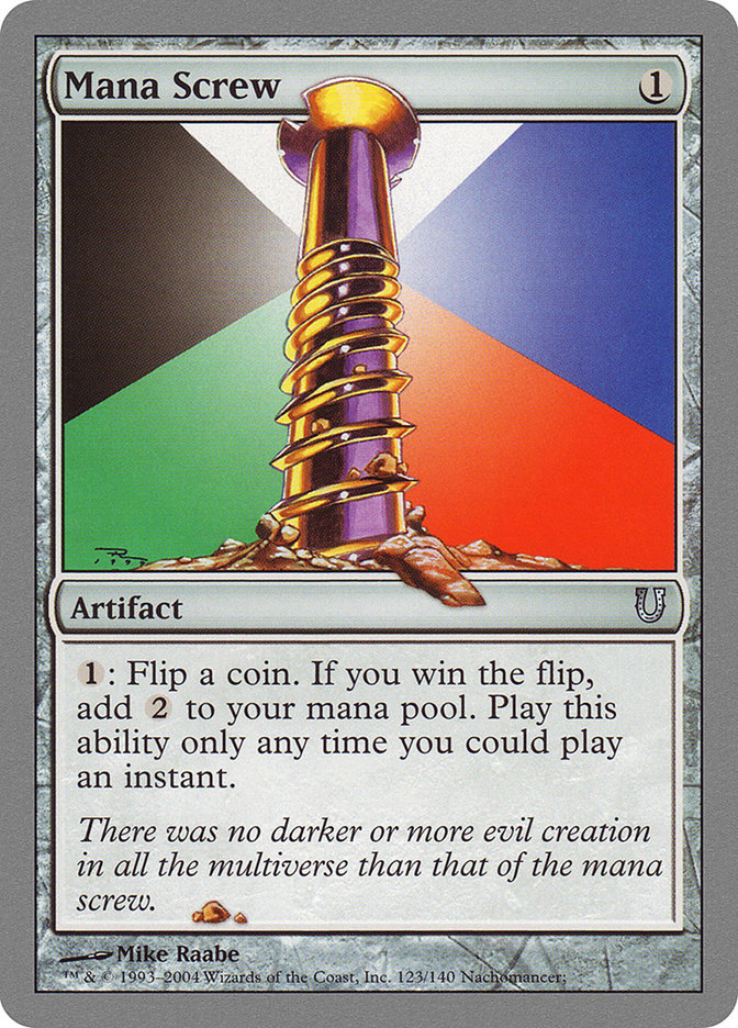 Mana Screw [Unhinged] | Play N Trade Winnipeg