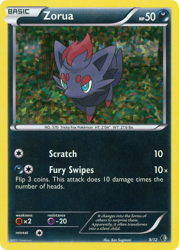 Zorua (9/12) [McDonald's Promos: 2011 Collection] | Play N Trade Winnipeg