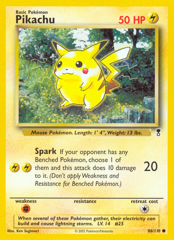 Pikachu (86/110) [Legendary Collection] | Play N Trade Winnipeg