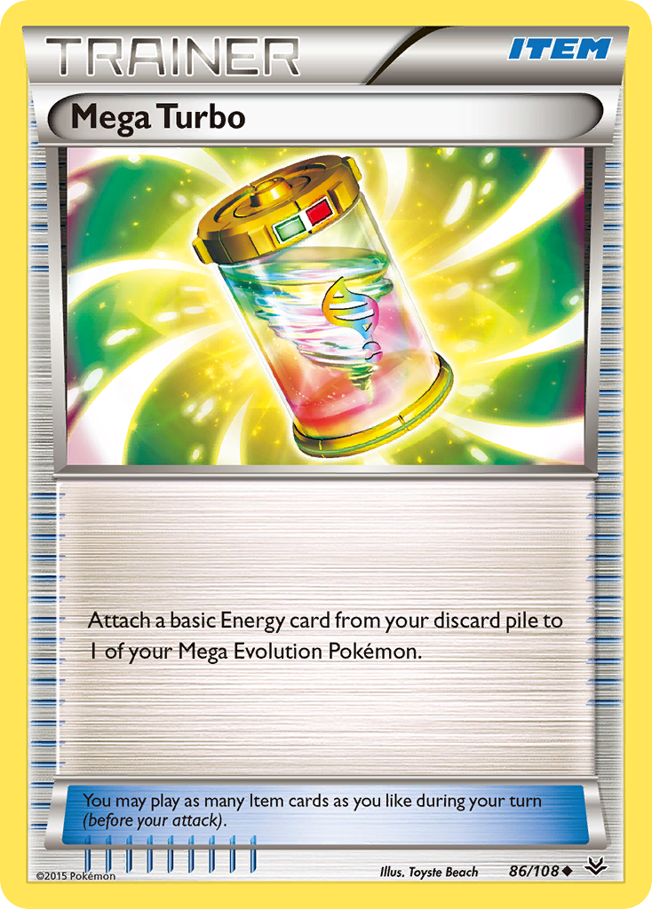 Mega Turbo (86/108) [XY: Roaring Skies] | Play N Trade Winnipeg