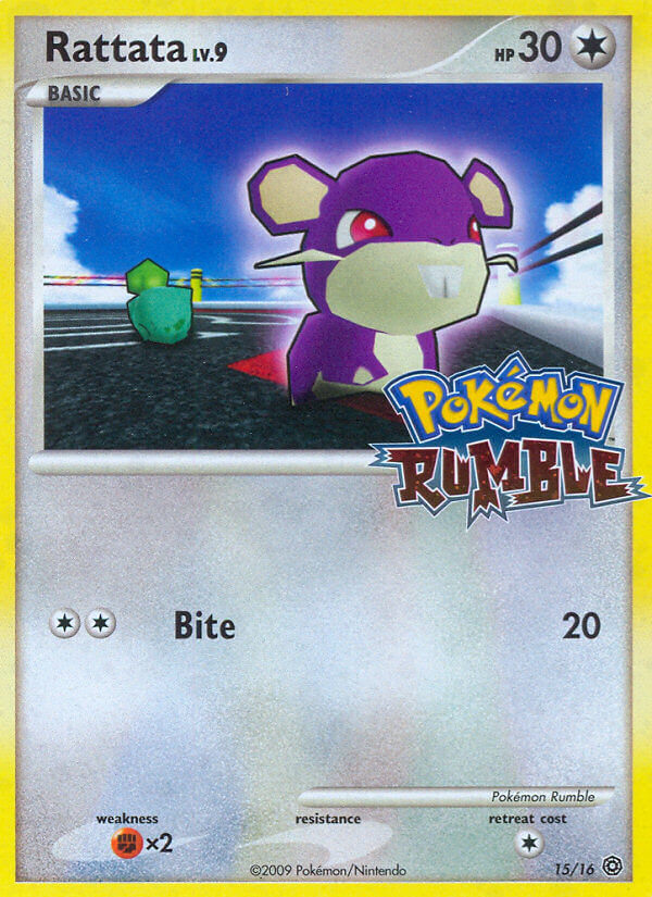 Rattata (15/16) [Pokémon Rumble] | Play N Trade Winnipeg