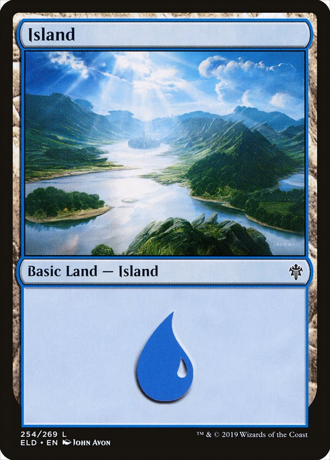 Island (254) [Throne of Eldraine] | Play N Trade Winnipeg