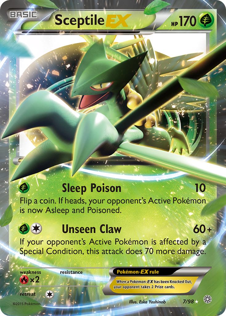 Sceptile EX (7/98) [XY: Ancient Origins] | Play N Trade Winnipeg