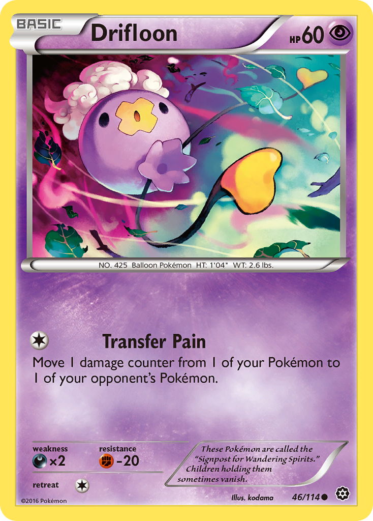 Drifloon (46/114) [XY: Steam Siege] | Play N Trade Winnipeg