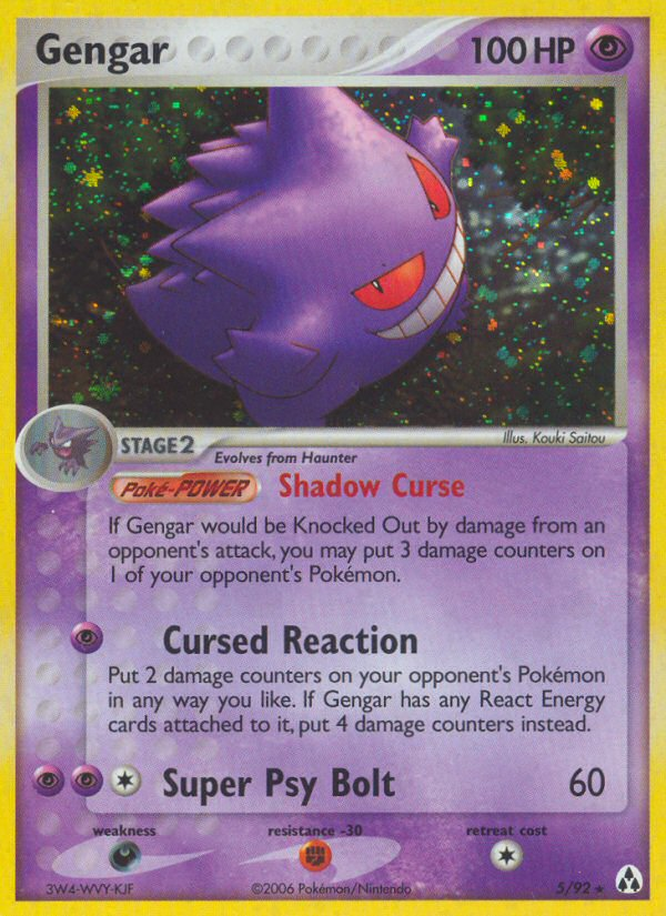 Gengar (5/92) [EX: Legend Maker] | Play N Trade Winnipeg