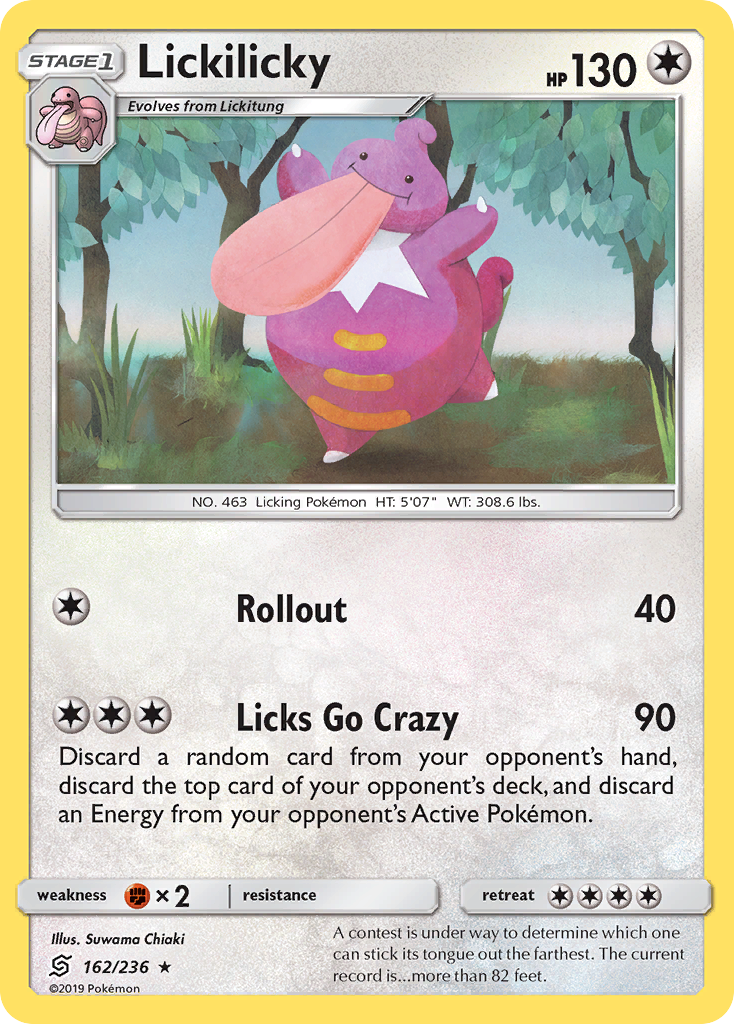 Lickilicky (162/236) [Sun & Moon: Unified Minds] | Play N Trade Winnipeg