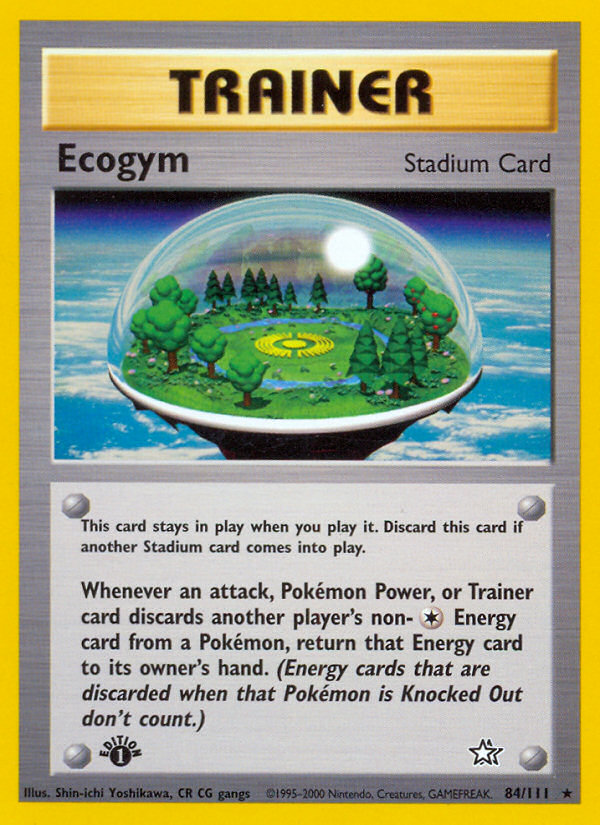 Ecogym (84/111) [Neo Genesis 1st Edition] | Play N Trade Winnipeg