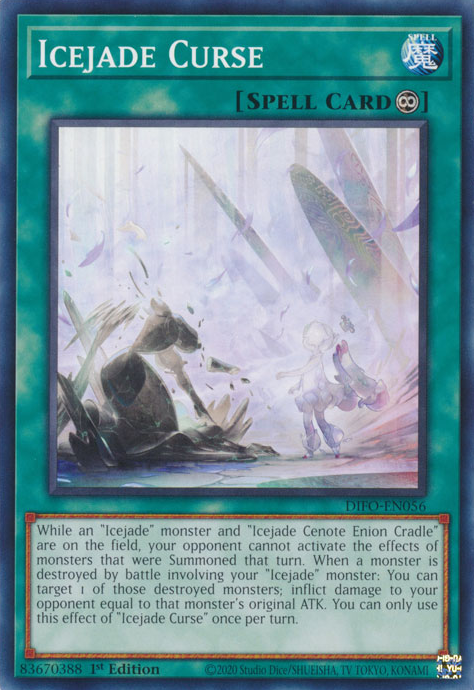 Icejade Curse [DIFO-EN056] Common | Play N Trade Winnipeg