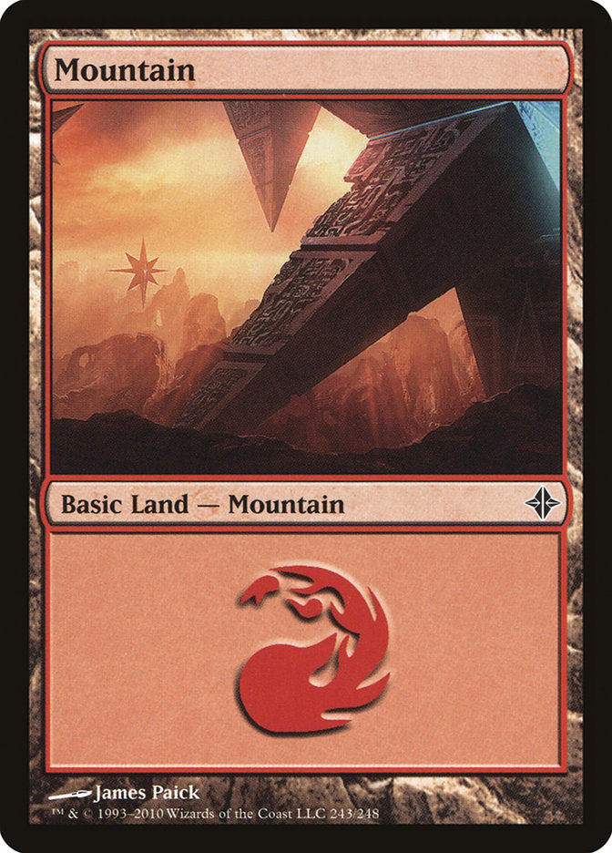 Mountain (243) [Rise of the Eldrazi] | Play N Trade Winnipeg