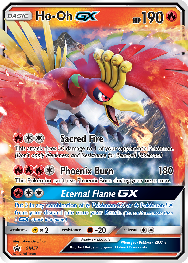 Ho-Oh GX (SM57) [Sun & Moon: Black Star Promos] | Play N Trade Winnipeg