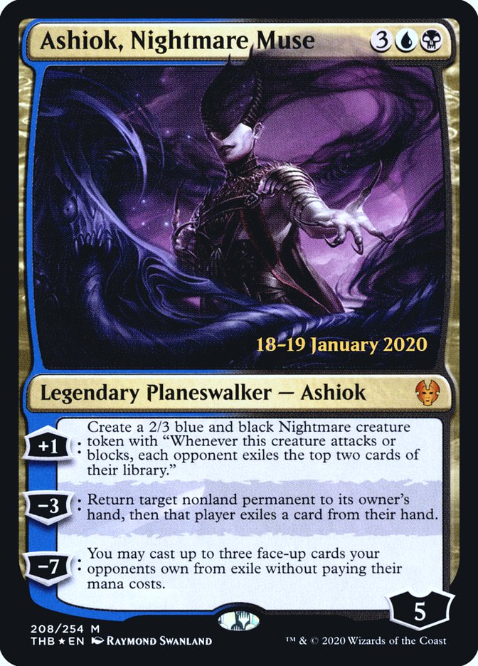 Ashiok, Nightmare Muse [Theros Beyond Death Prerelease Promos] | Play N Trade Winnipeg